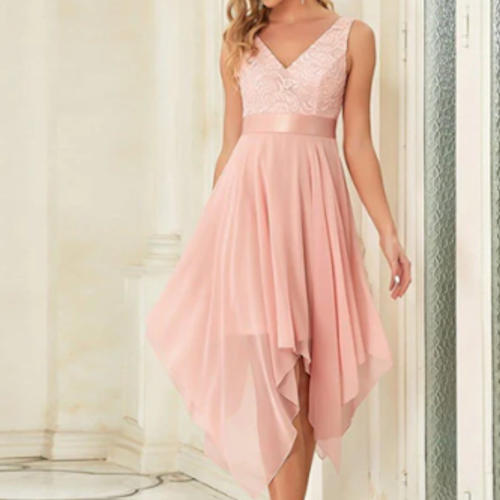 pink dress
